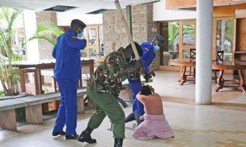 Police mete brutality on Nairobi MCA (Photos)