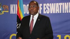 Prime Minister Ambrose Mandvulo Dlamini.
