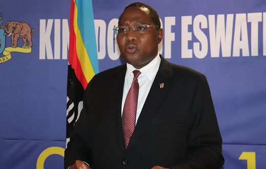 Prime Minister Ambrose Mandvulo Dlamini.