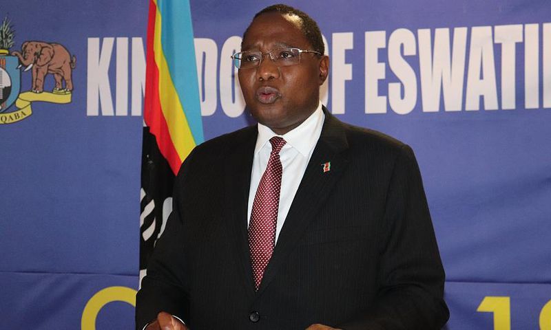 Prime Minister Ambrose Mandvulo Dlamini.