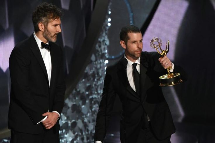 David Benioff and D.B. Weiss spent around a decade on HBO's fantasy epic "Game of Thrones," which demolished audience records and scooped an unprecedented number of Emmys for a fictional show