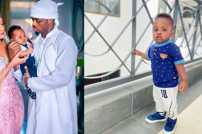 Tanasha Donna with Diamond and their son Naseeb Jnr.