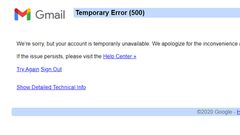 Google Down: Rare outage of G Suite applications experienced globally