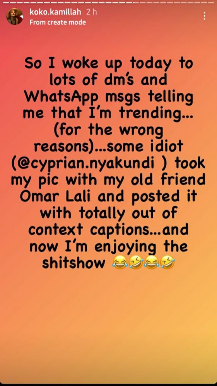 Koko Kamillah statement