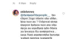 Singer Otile Brown
