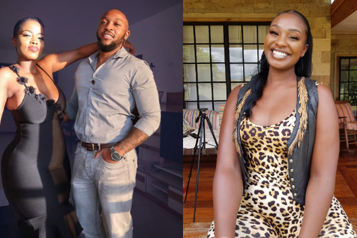 Frankie, Corazon Kwamboka and Maureen Waititu