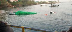 Trailer plunges into the Indian Ocean (Photo/Courtesy)