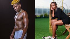 Eric Omondi and Carolina Carlz