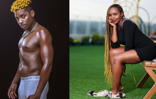 Eric Omondi and Carolina Carlz