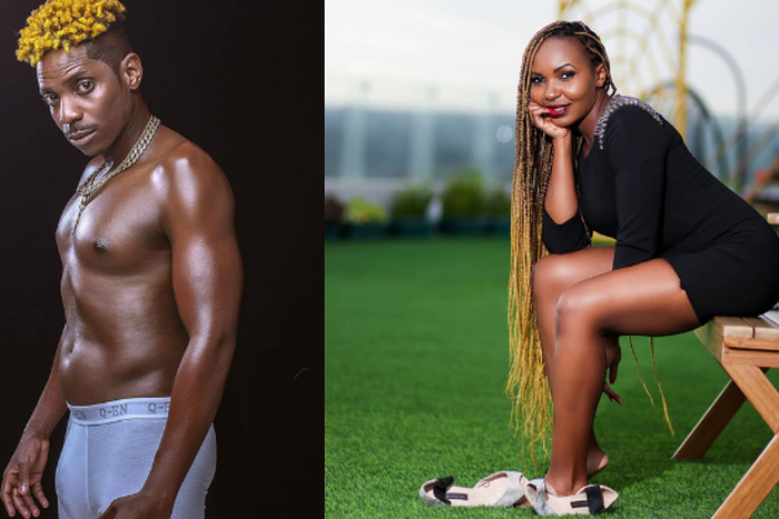 Eric Omondi and Carolina Carlz