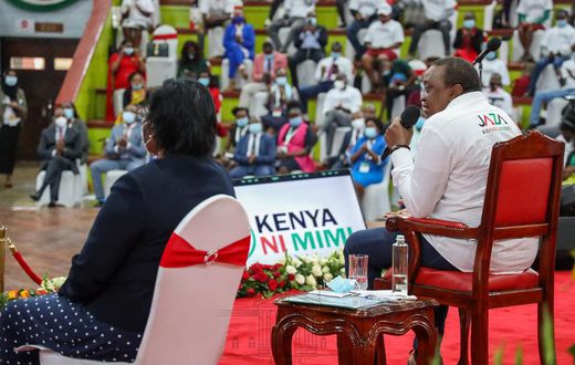 I’m not trying to Militarize the country – Uhuru