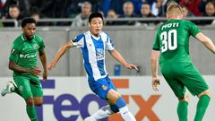 China's Wu Lei joined Espanyol in January 2019