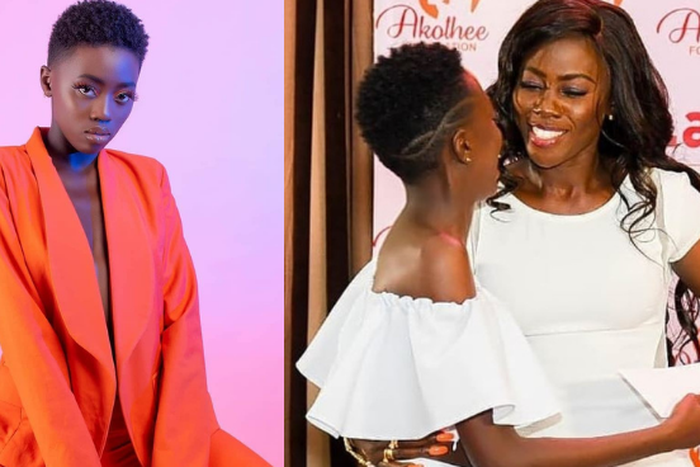 Akothee and daughter Rue Baby
