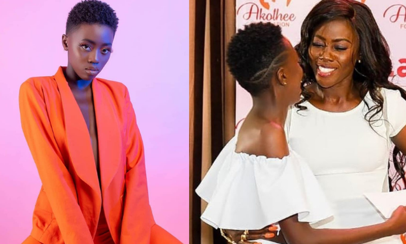 Akothee and daughter Rue Baby