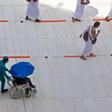 The hajj in Mecca is usually one of the world's largest religious gatherings and last year attracted 2.5 million visitors, but this year a maximum of 10,000 people will take part