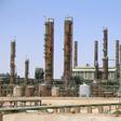 A picture taken on June 3, 2020 shows an oil refinery in Libya's northern town of Ras Lanuf