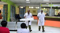 In December, the Kenyan government deployed army doctors to the country's main hospitals after public sector doctors went on strike