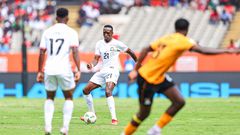 Harambee Stars playing Zambia at Kasarani Stadium