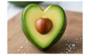 An AI-generated image of an avocado