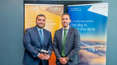 Javier Alija, Vice President Global Sales & Distribution and Amid Alahmad, Manager Communications