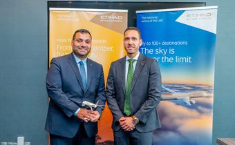 Javier Alija, Vice President Global Sales & Distribution and Amid Alahmad, Manager Communications