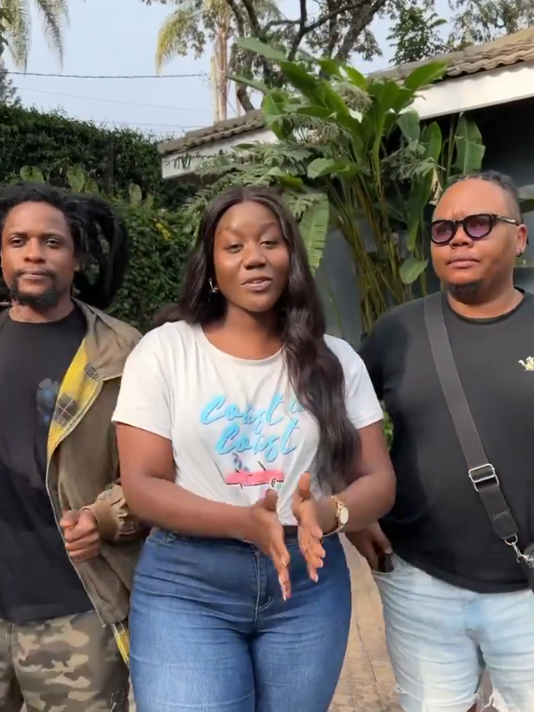 Mic Cheque Podcast hosts Chaxy, Mariah and Mwass