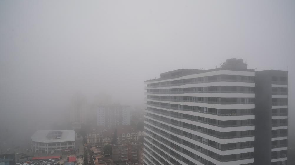 Foggy weather