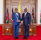 AfDB boss Akinwumi Adesina and President William Ruto