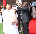 President William Ruto awards His Holiness Syedna Mufaddal Saifuddin the highest presidential honour - the Chief of the Order of Golden Heart (CGH), December 12, 2022