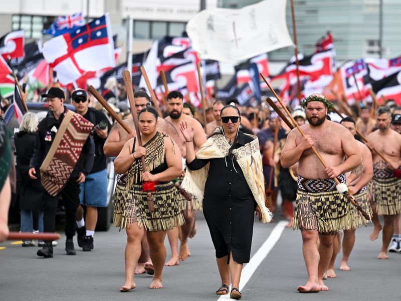 The Maori people of Newzealand