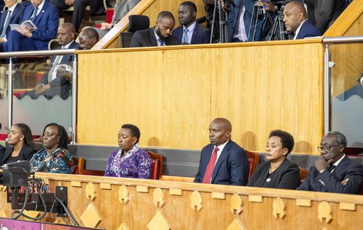 First Lady Rachel Ruto, DP Kindiki, Deputy CJ Philomena Mwilu in parliament for Ruto's State of the Nation Address