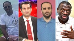 A collage of Ethiopian trader Samson Teklemichael, Pakistan journalit Arshad Sharif, Turkish national Selahaddin Gulen and Ugandan opposition leader Kizza Besigye