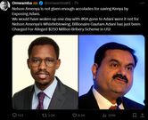 Netizens honour whistleblower Amenya as Adani faces legal heat