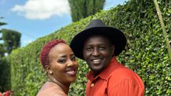 Milly Chebby with her husband Terence Creative