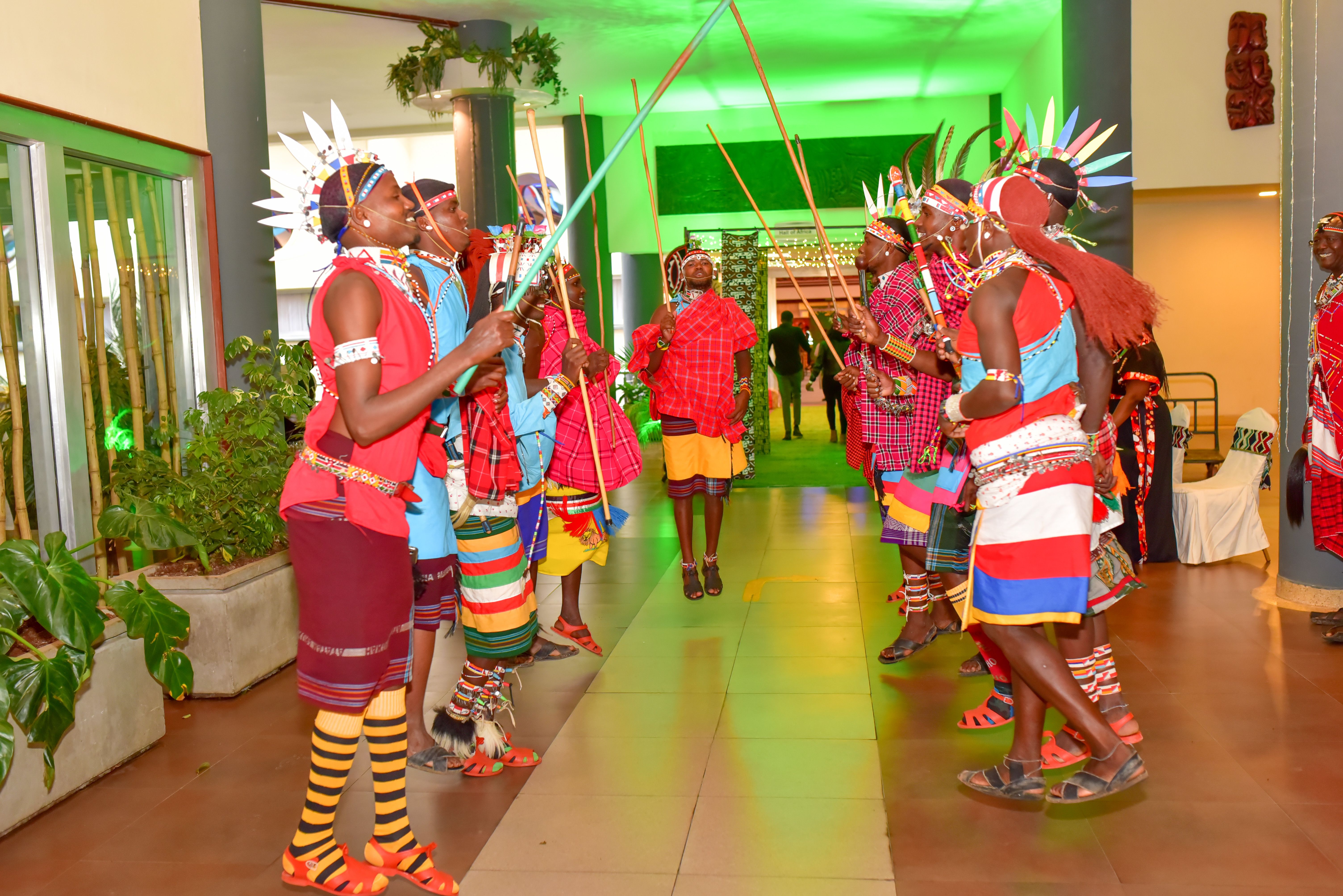 Maasai treats guest to unforgettable dance during the Sopa Lodges appreciation event