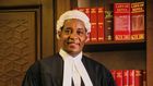 RMS Editorial Director Linus Kaikai, dressed in an advocate's gown and wig shortly after his admission to the Bar on November 2, 2025