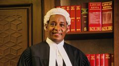 RMS Editorial Director Linus Kaikai, dressed in an advocate's gown and wig shortly after his admission to the Bar on November 2, 2025