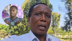 Kimani Mbugua's father, inset Kimani Mbugua