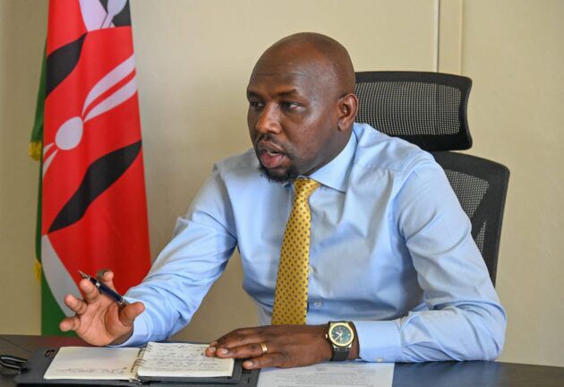 Interior Cabinet Secretary Kipchumba Murkomen