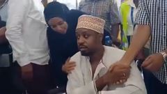 Boniface Mwangi after release from Tanzania authorities