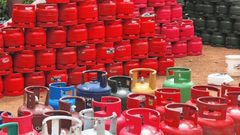 LPG gas cylinders