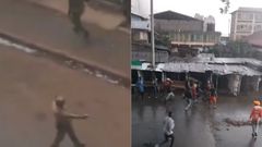 Last minutes of man shot dead at protests as video of cop shooting at crowd emerges