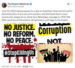 Issues fuelling June 25 protests & what activists want Kenyans to carry on Wednesday