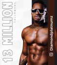 Diamond Platnumz at 13 million Followers