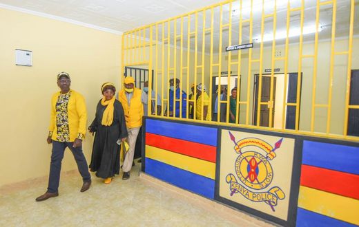 Lanet Police Station in Nakuru was opened by DP Ruto on December 18