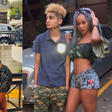 Rapper Noti Flow and her girlfriend King Alami