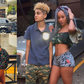 Rapper Noti Flow and her girlfriend King Alami