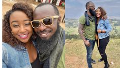 Betty Kyallo with Nick Ndeda. Betty Kyallo’s heartfelt message to Bae Nick Ndeda as he turns a year Older (Photos)