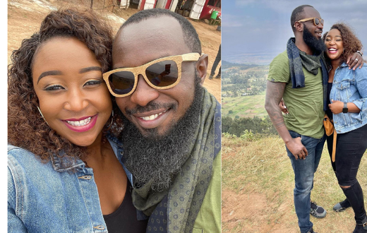 Betty Kyallo with Nick Ndeda. Betty Kyallo’s heartfelt message to Bae Nick Ndeda as he turns a year Older (Photos)