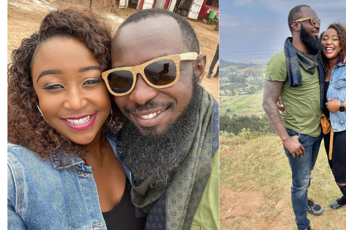 Betty Kyallo with Nick Ndeda. Betty Kyallo’s heartfelt message to Bae Nick Ndeda as he turns a year Older (Photos)